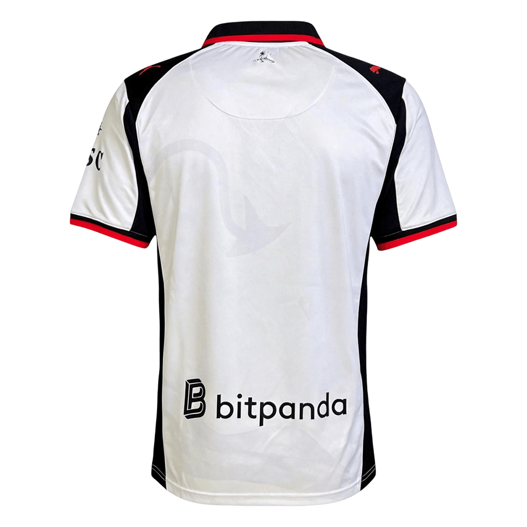 AC Milan Mens Soccer Jersey 2025/26 Silver