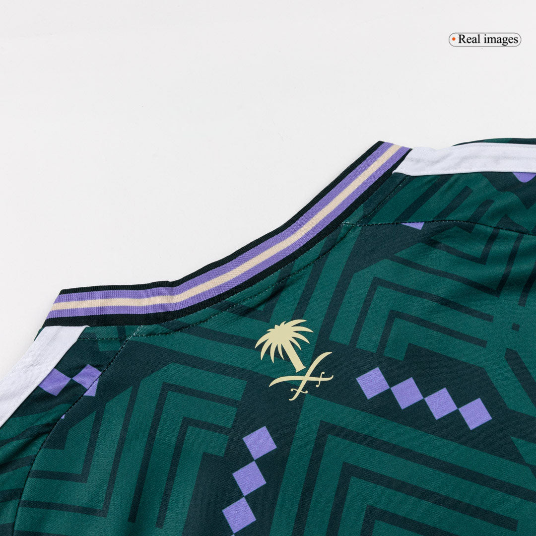Saudi Arabia Mens Home Soccer Jersey World Cup 2026 Green