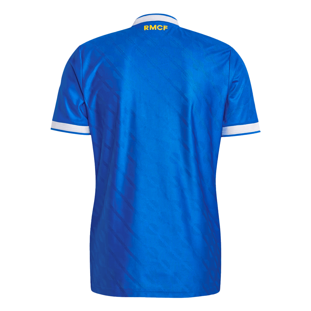 Real Madrid Mens Third Away Soccer Jersey 2025/26 Blue - Player Version