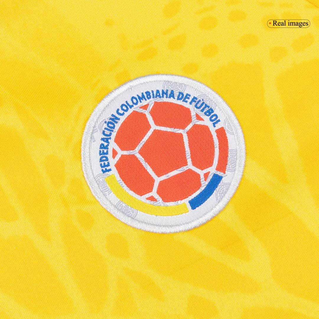 Colombia Kids Home Soccer Kit World Cup 2026 Yellow