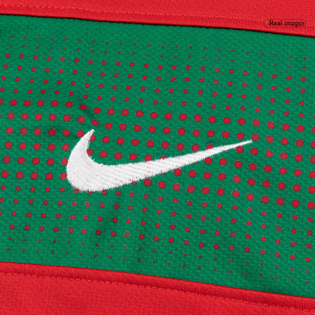 Retro Portugal Mens Home Soccer Jersey 2010 Red