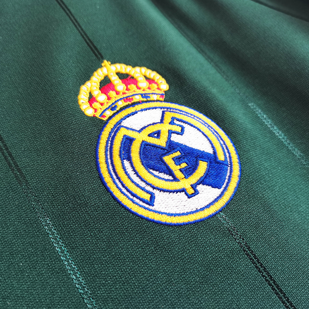 Retro Real Madrid Mens Third Away Soccer Jersey 2012/13 Green