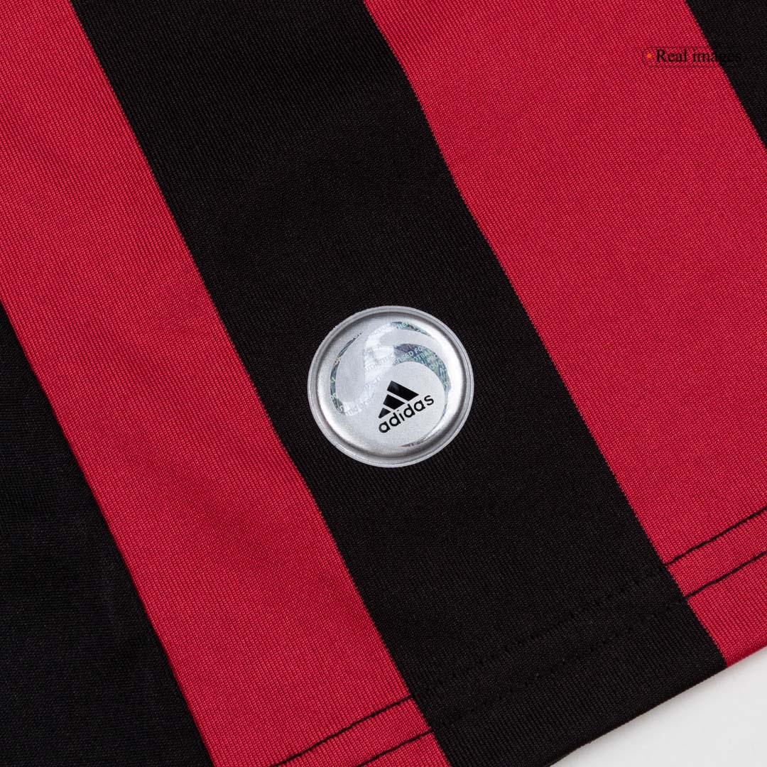 Retro AC Milan Mens Home Soccer Jersey 2009/10 Red&Black