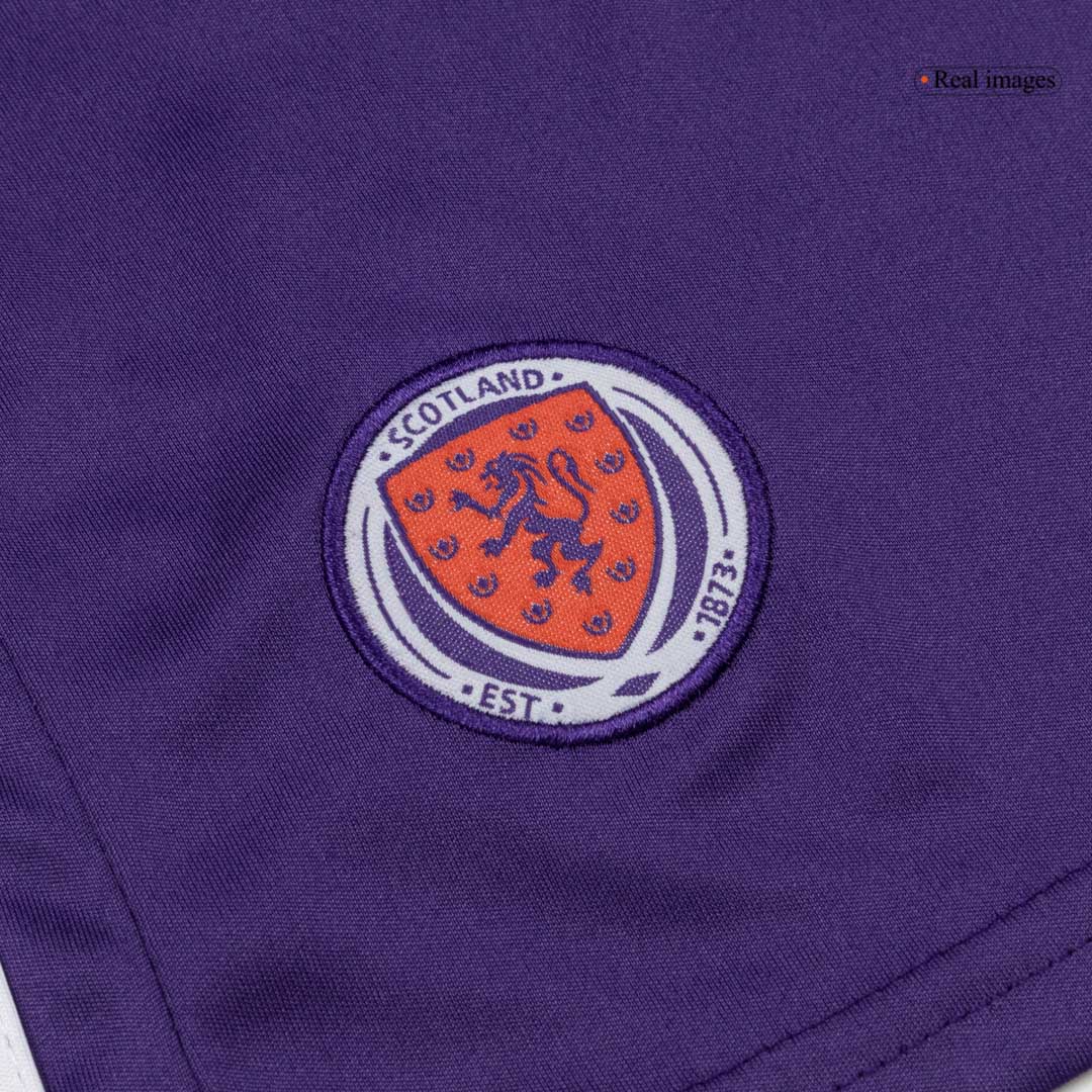 Scotland Kids Away Soccer Kit World Cup 2026 Coral