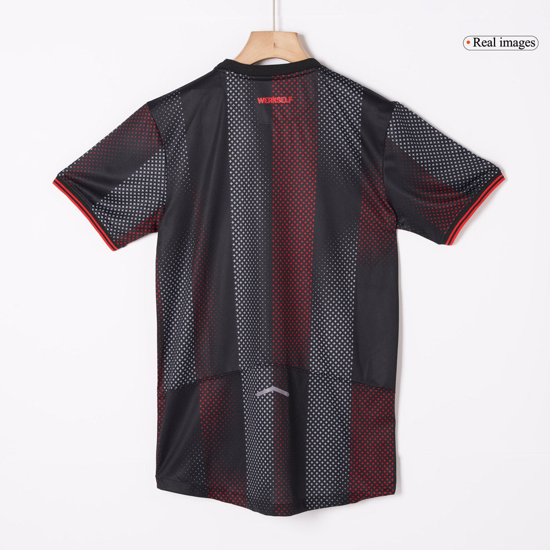 Bayer 04 Leverkusen Mens Home Soccer Jersey 2025/26 Black