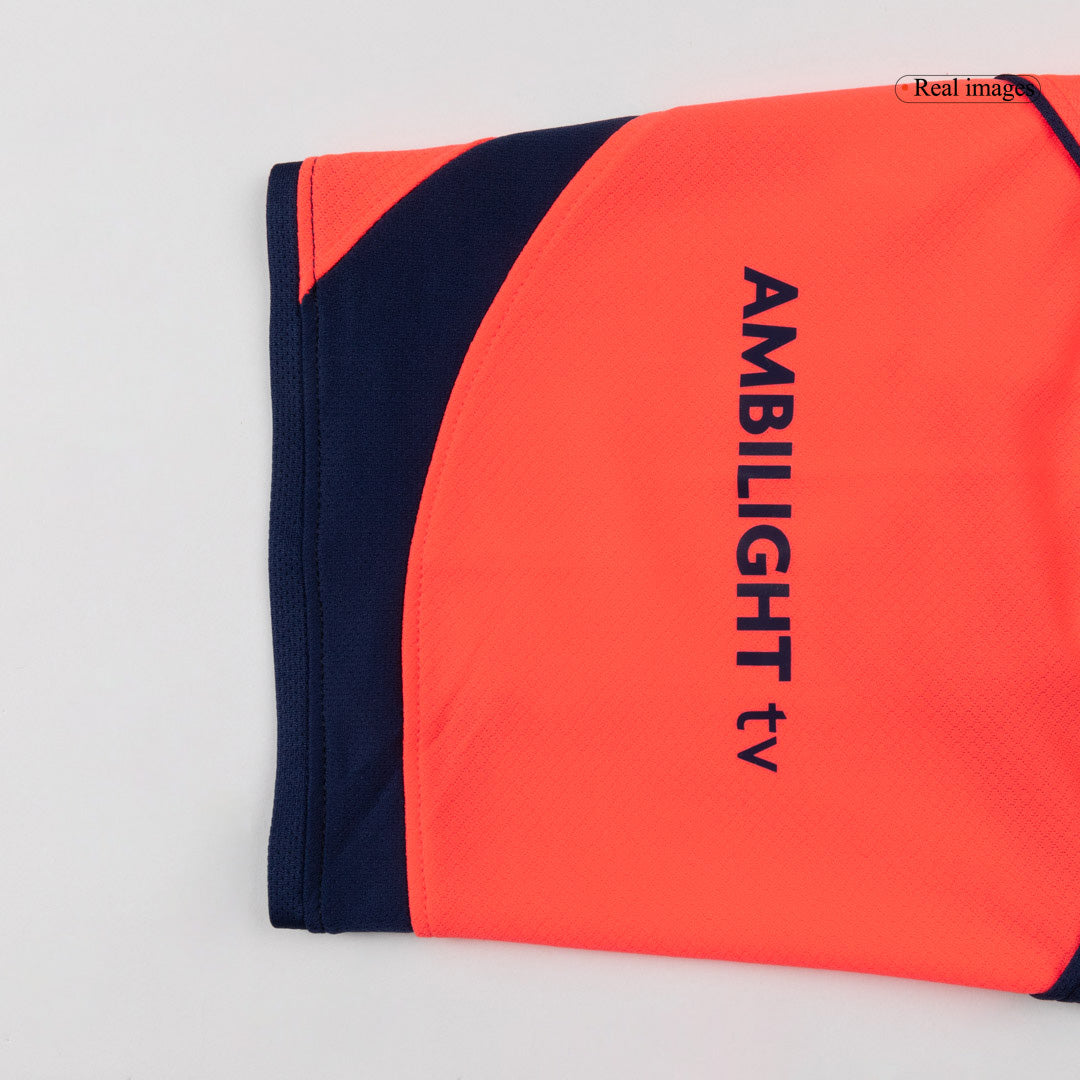 Barcelona Mens Third Away Soccer Full Set 2025/26 Orange