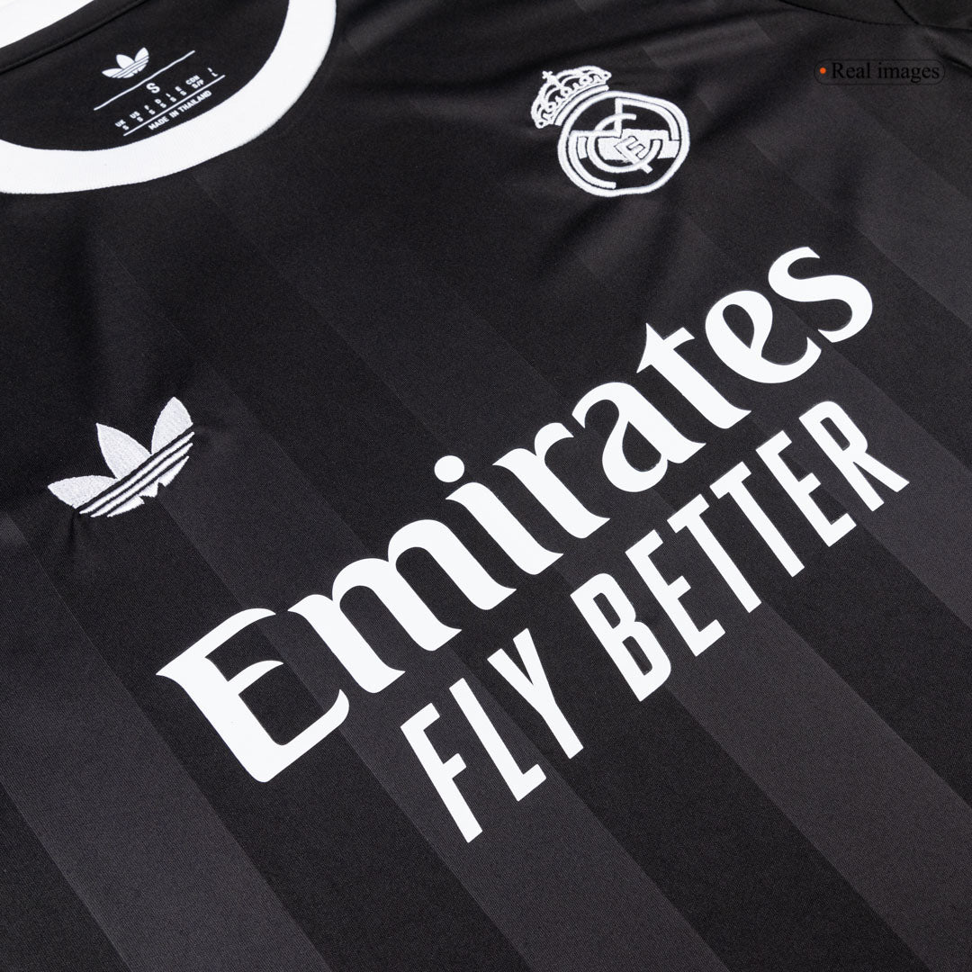 Real Madrid Mens Soccer Jersey 2025/26 Black