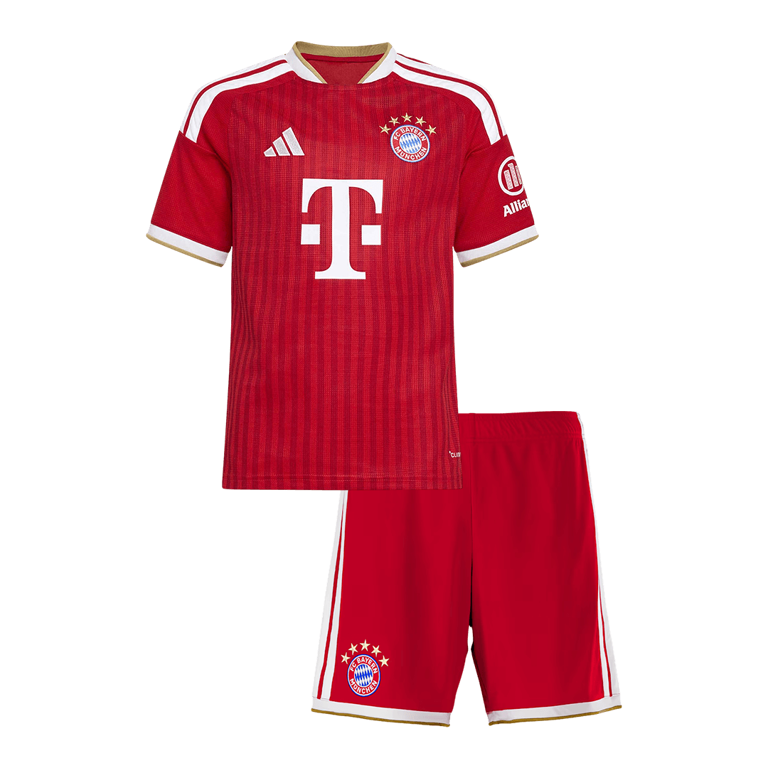 Bayern Munich Kids Home Soccer Kit 2026/27 Red