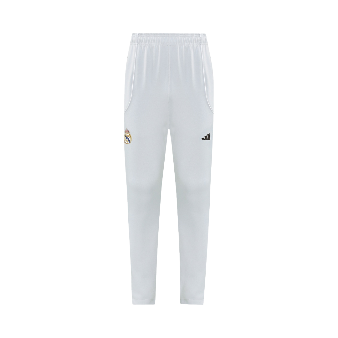 Real Madrid Mens Home Training Tracksuit Kit 2025/26 Gray