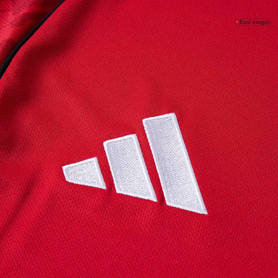 Manchester United Mens Home Long Sleeve Soccer Jersey 2025/26 Red