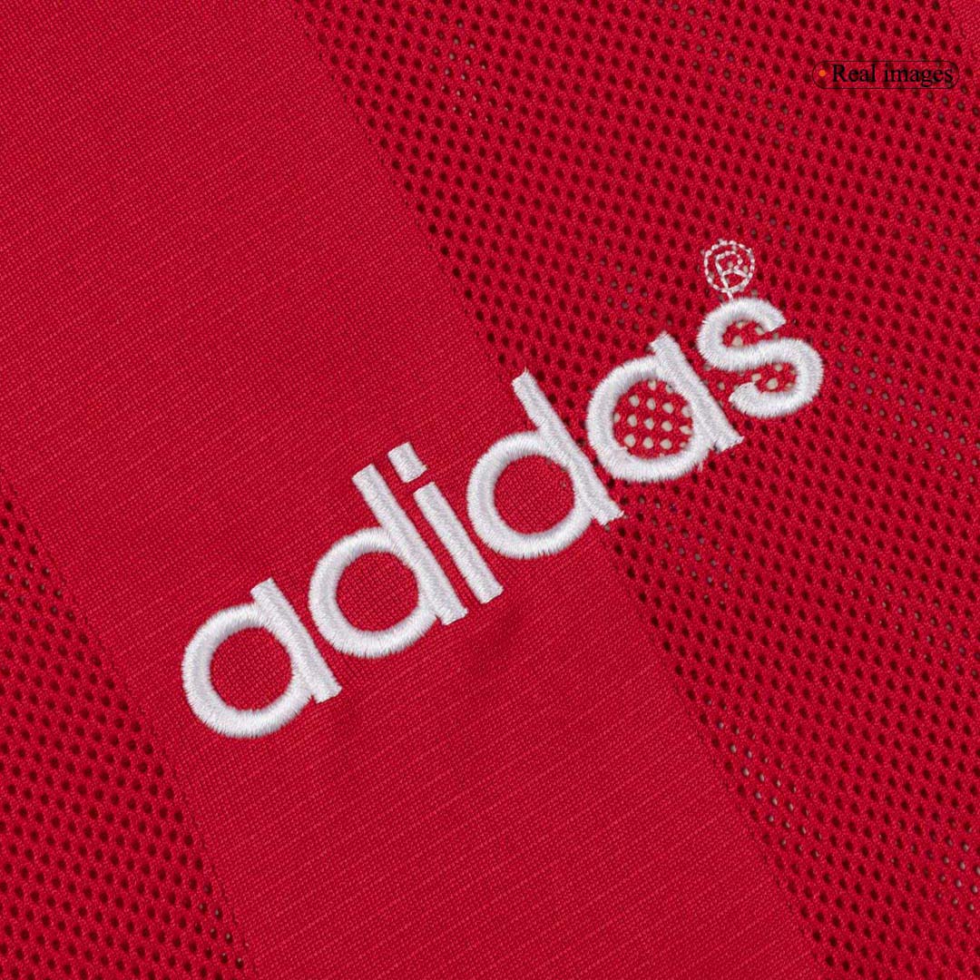 Retro Liverpool Mens Home Soccer Jersey 1995/96 Red