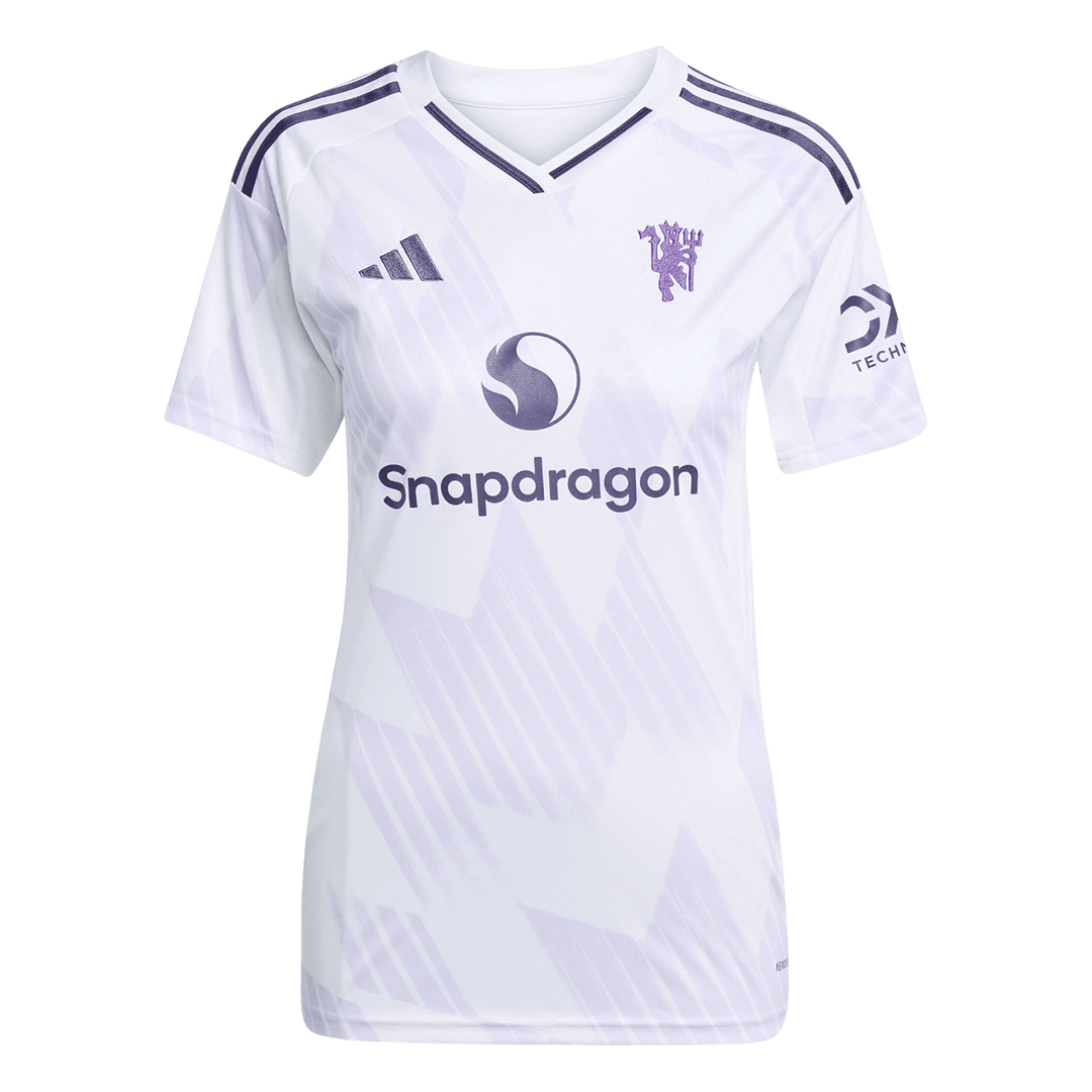 Manchester United Womens Away Soccer Jersey 2025/26 White