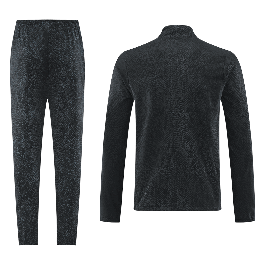 Barcelona Mens Training Tracksuit Kit 2025/26 Black