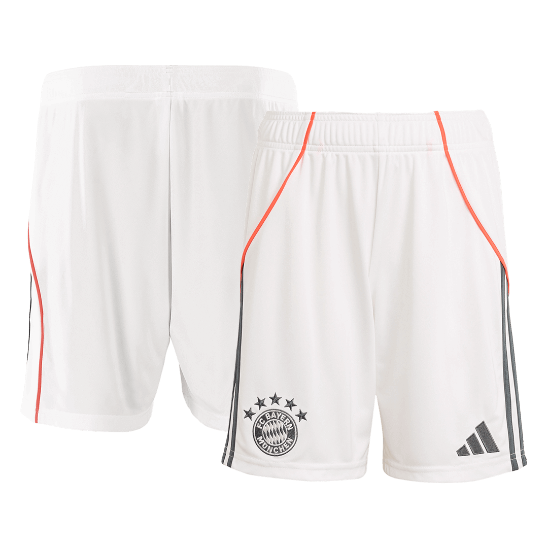 Bayern Munich Mens Away Soccer Full Set 2025/26 White