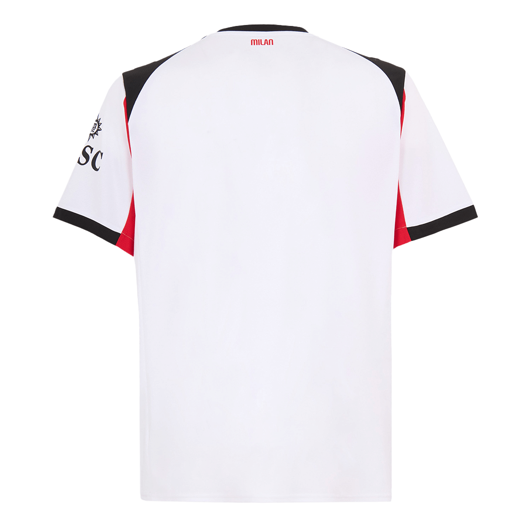 AC Milan Mens Away Soccer Jersey 2025/26 White