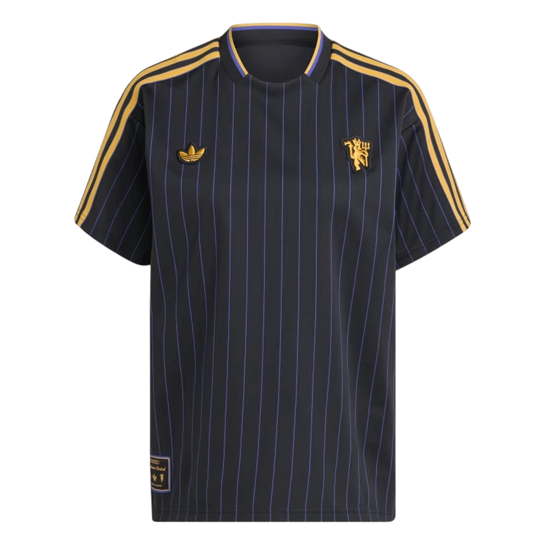 Manchester United Mens Soccer Jersey ICON 2025/26 Black