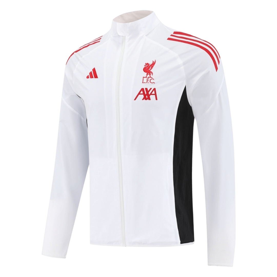 Liverpool Mens Windbreaker Jacket 2025/26 White