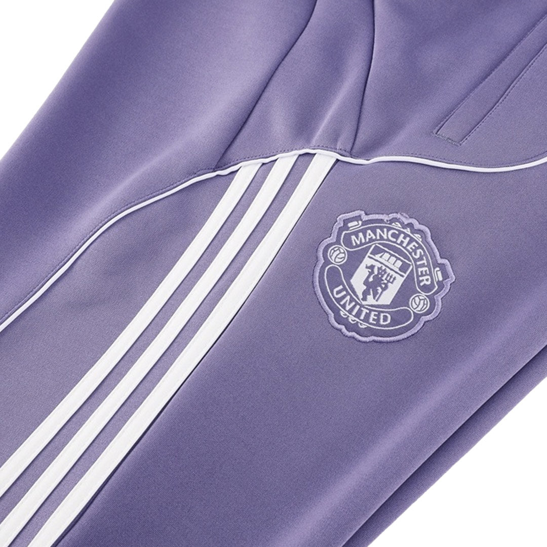 Manchester United Mens Training Tracksuit Kit 2025/26 Purple