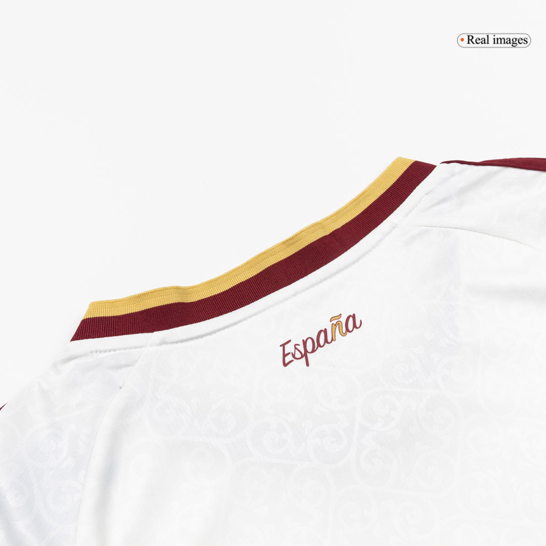 Spain Womens Away Soccer Jersey World Cup 2026 White