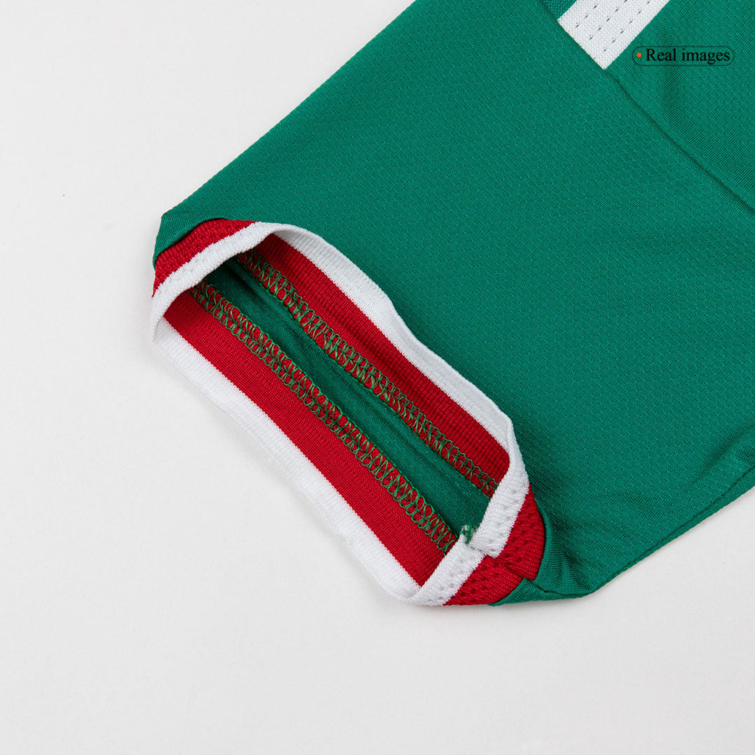 Raúl #9 Mexico Mens Home Soccer Jersey World Cup 2026 Green - Player Version