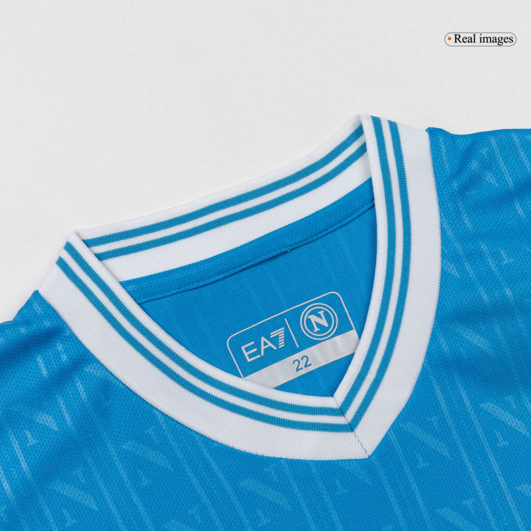 Napoli Kids Home Soccer Kit 2025/26 Blue