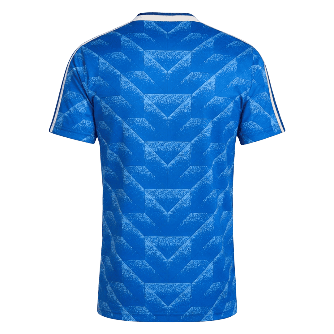 Retro USA Mens Away Soccer Jersey 1988 Blue