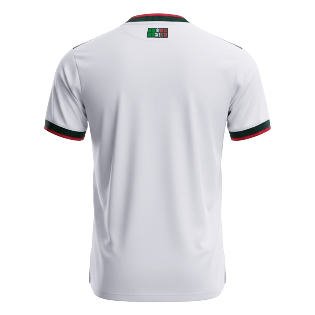 Mexico Mens Away Soccer Jersey World Cup 2026 White