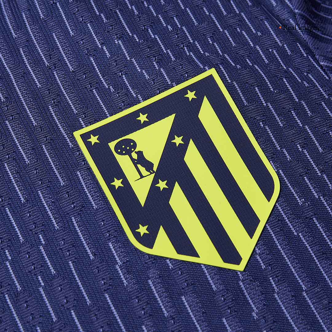 SØRLOTH #9 Atletico Madrid Mens Away Soccer Jersey 2025/26 Navy - Player Version