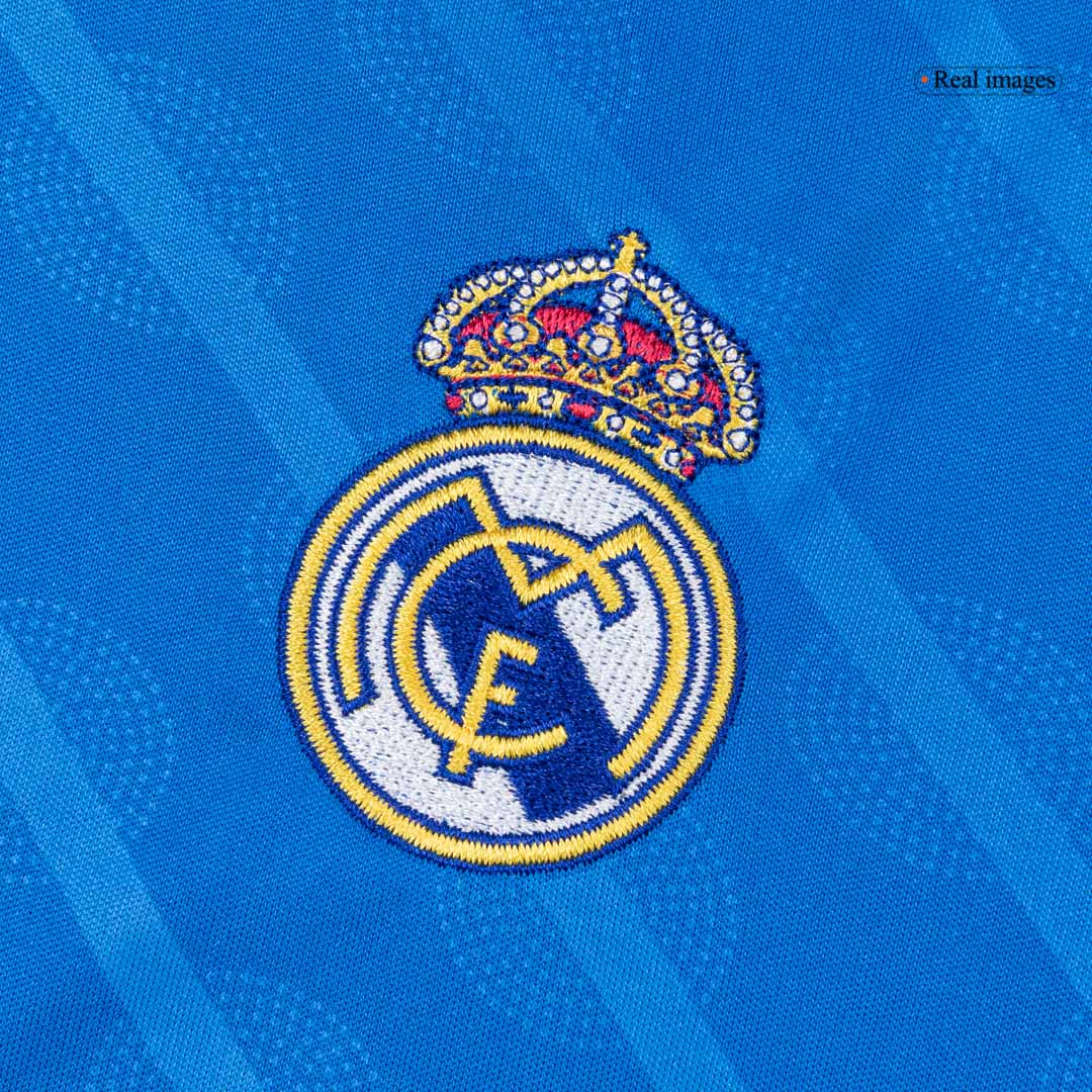 Real Madrid Kids Third Away Soccer Full Set 2025/26 Blue