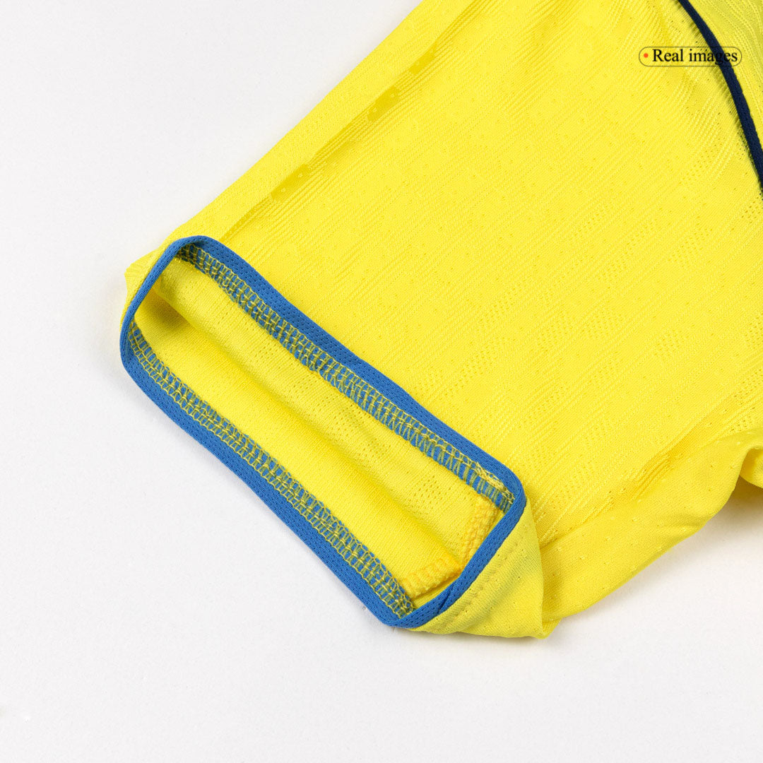 Tottenham Hotspur Mens Third Away Soccer Jersey 2025/26 Yellow - Player Version