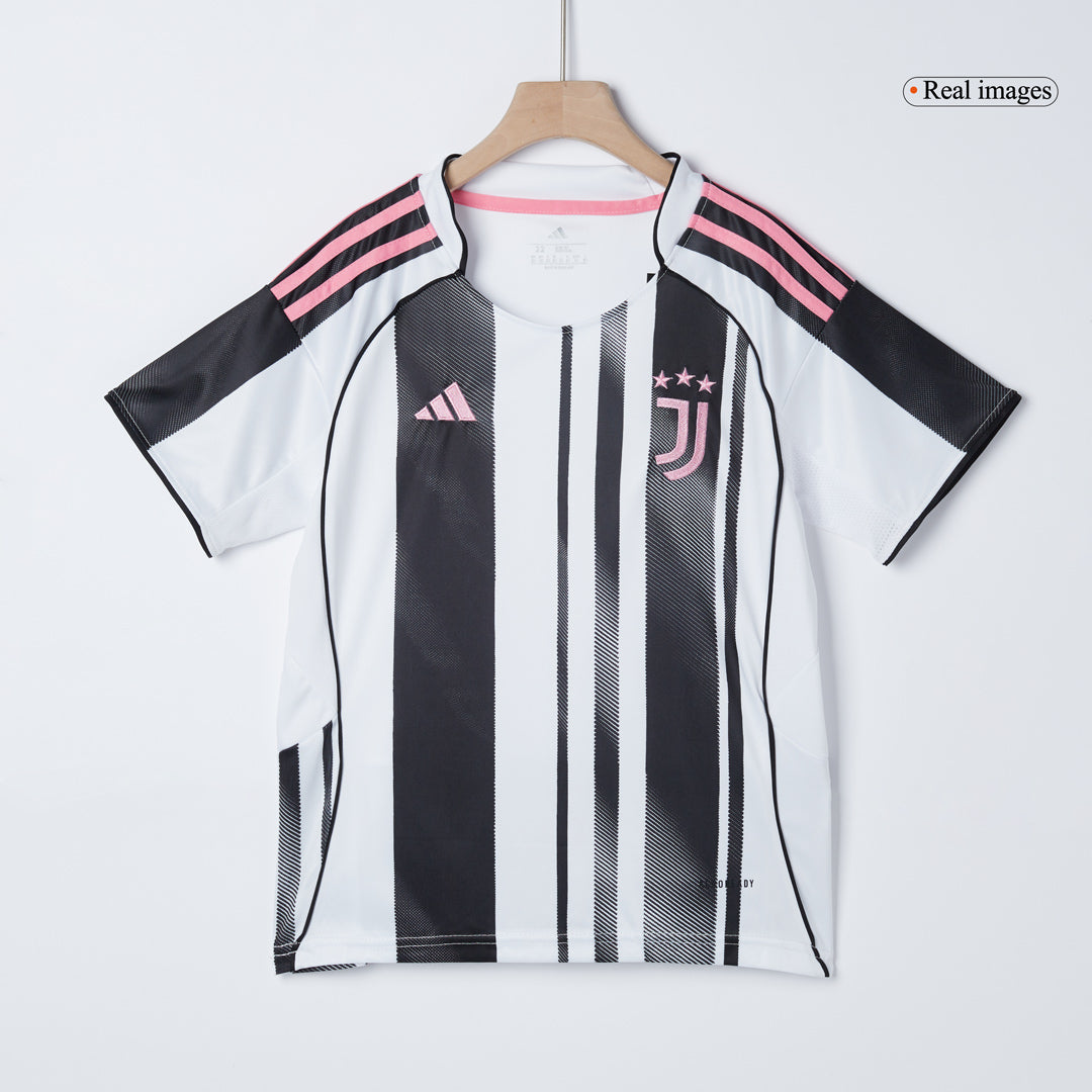Juventus Kids Home Soccer Full Set 2025/26 Black&White