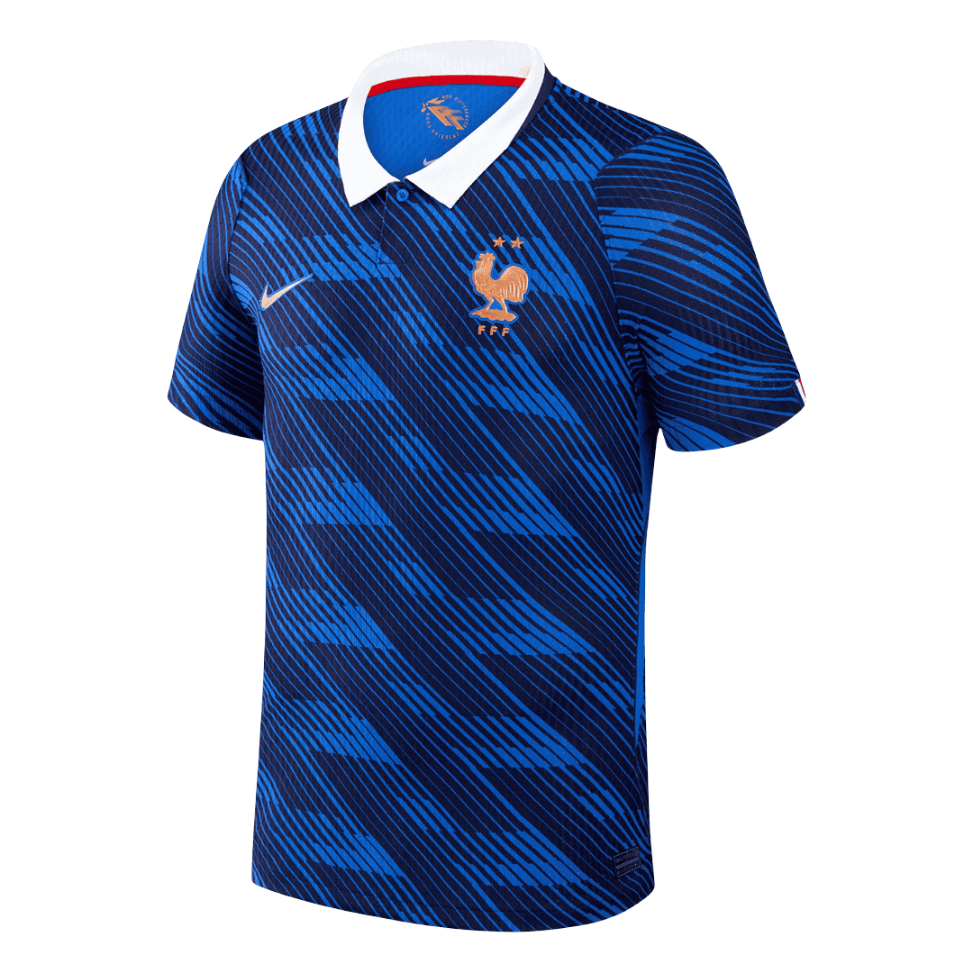 France Mens Home Soccer Jersey World Cup 2026 Blue - Player Version