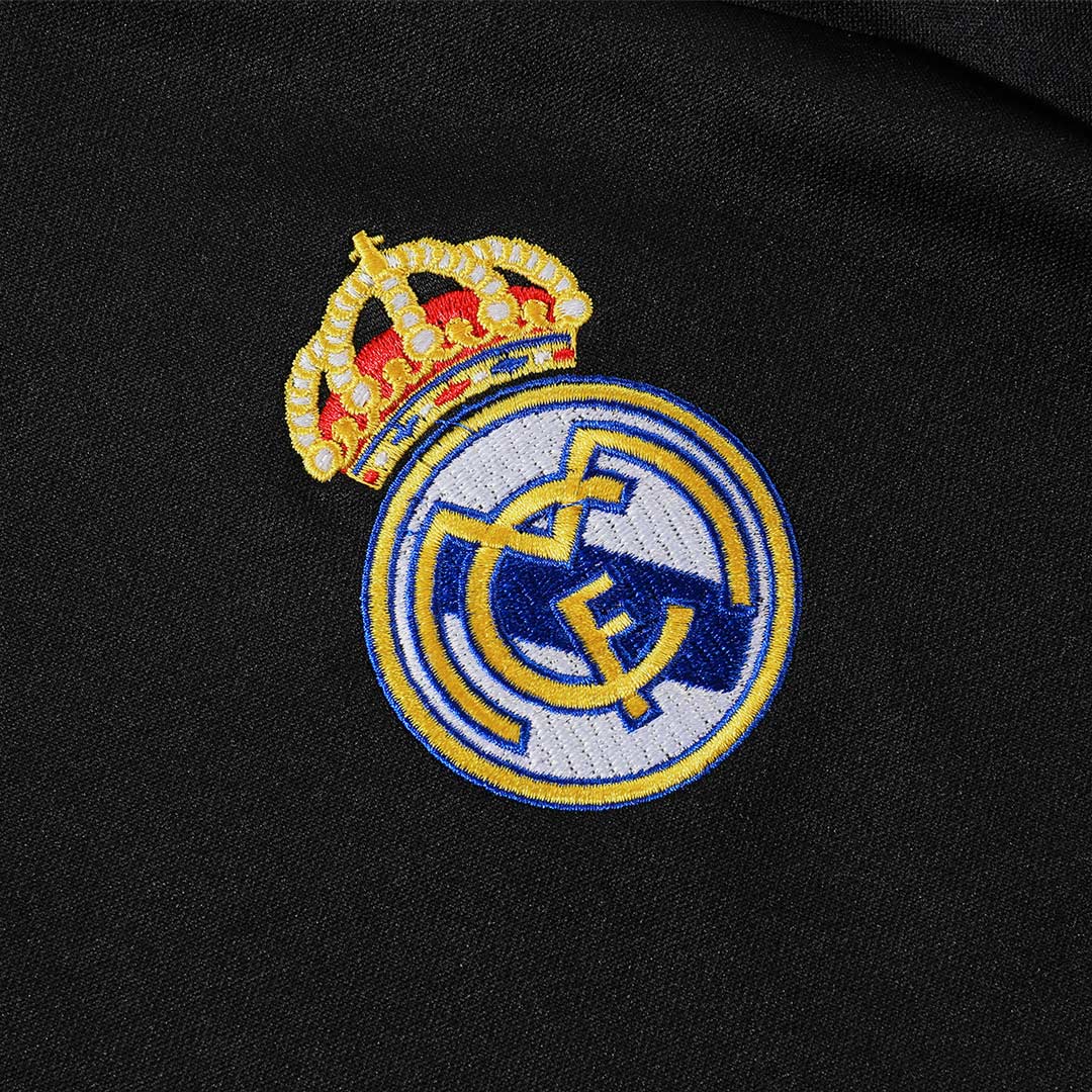 Real Madrid Mens Training Tracksuit Kit 2025/26 Black