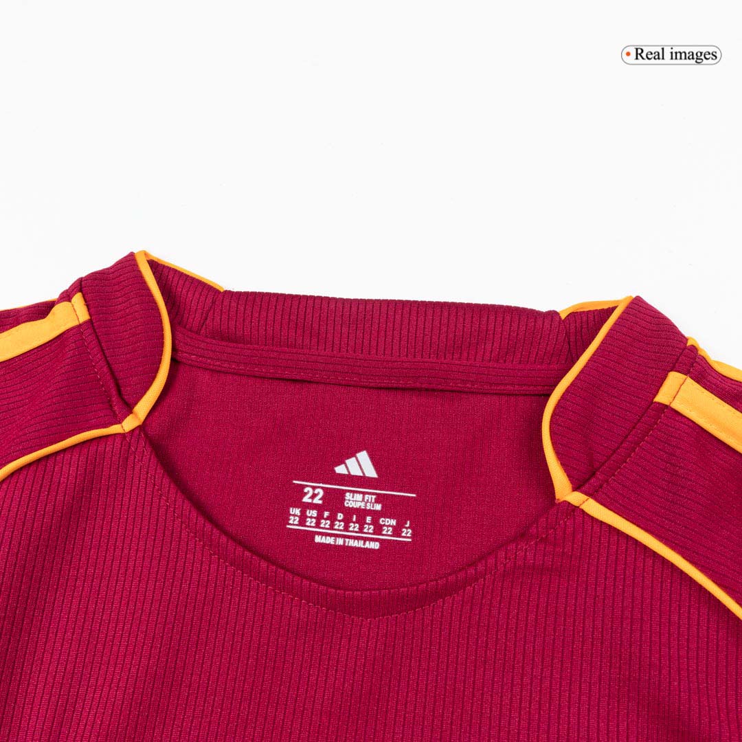 Roma Kids Home Soccer Kit 2025/26 Red