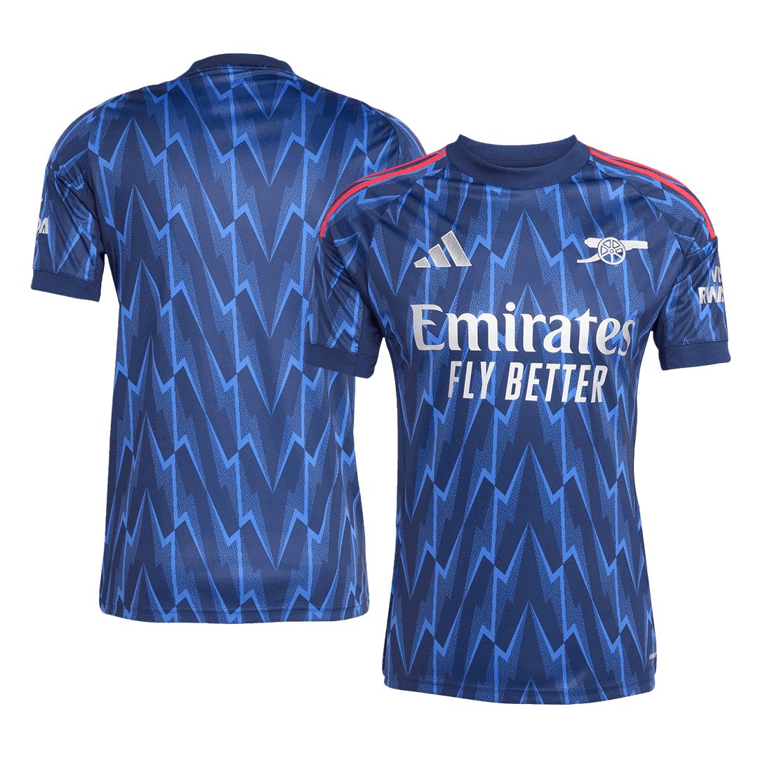 Arsenal Mens Away Soccer Jersey 2025/26 Blue