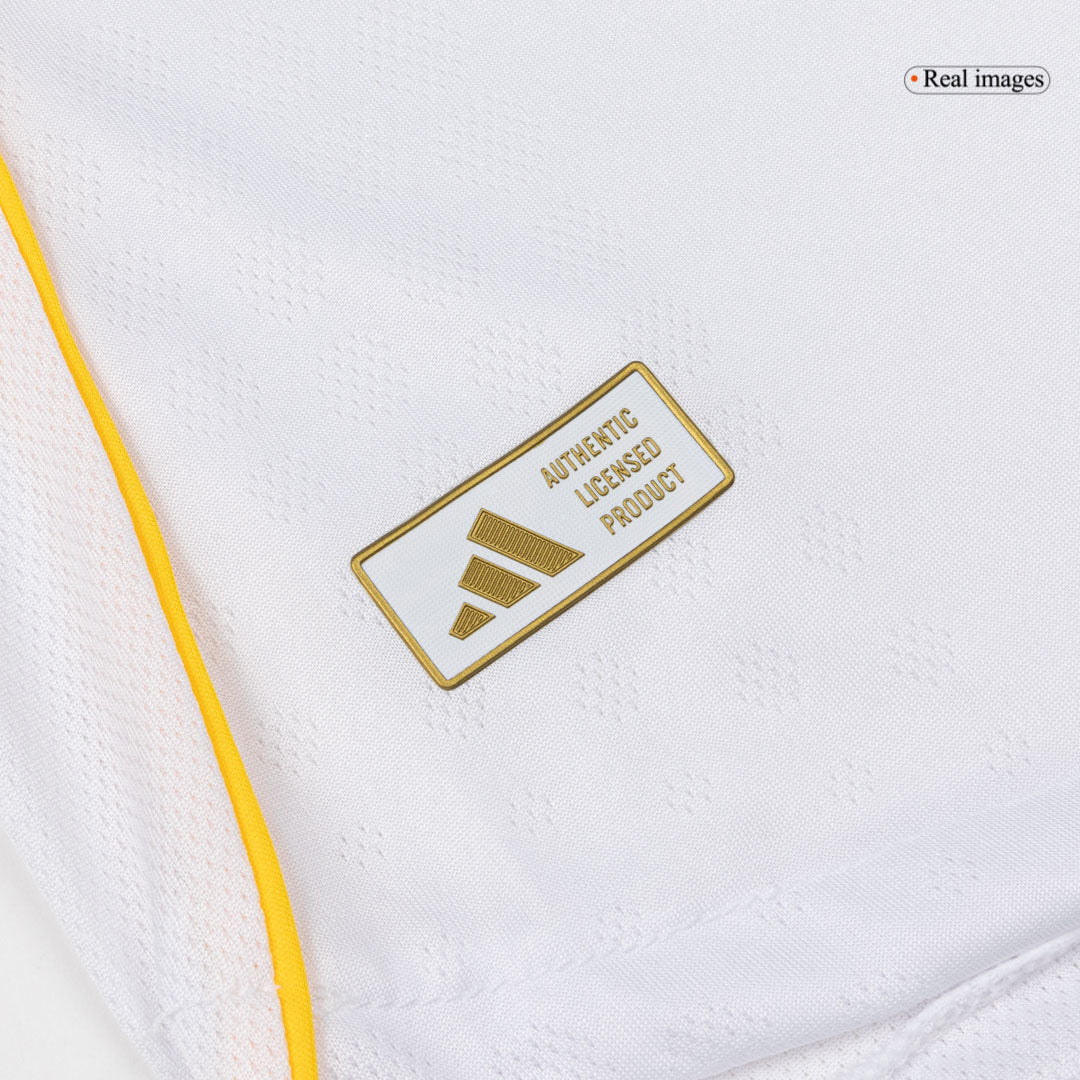 TCHOUAMENI #14 Real Madrid Mens Home Soccer Jersey 2025/26 White - Player Version [PREMIUM]