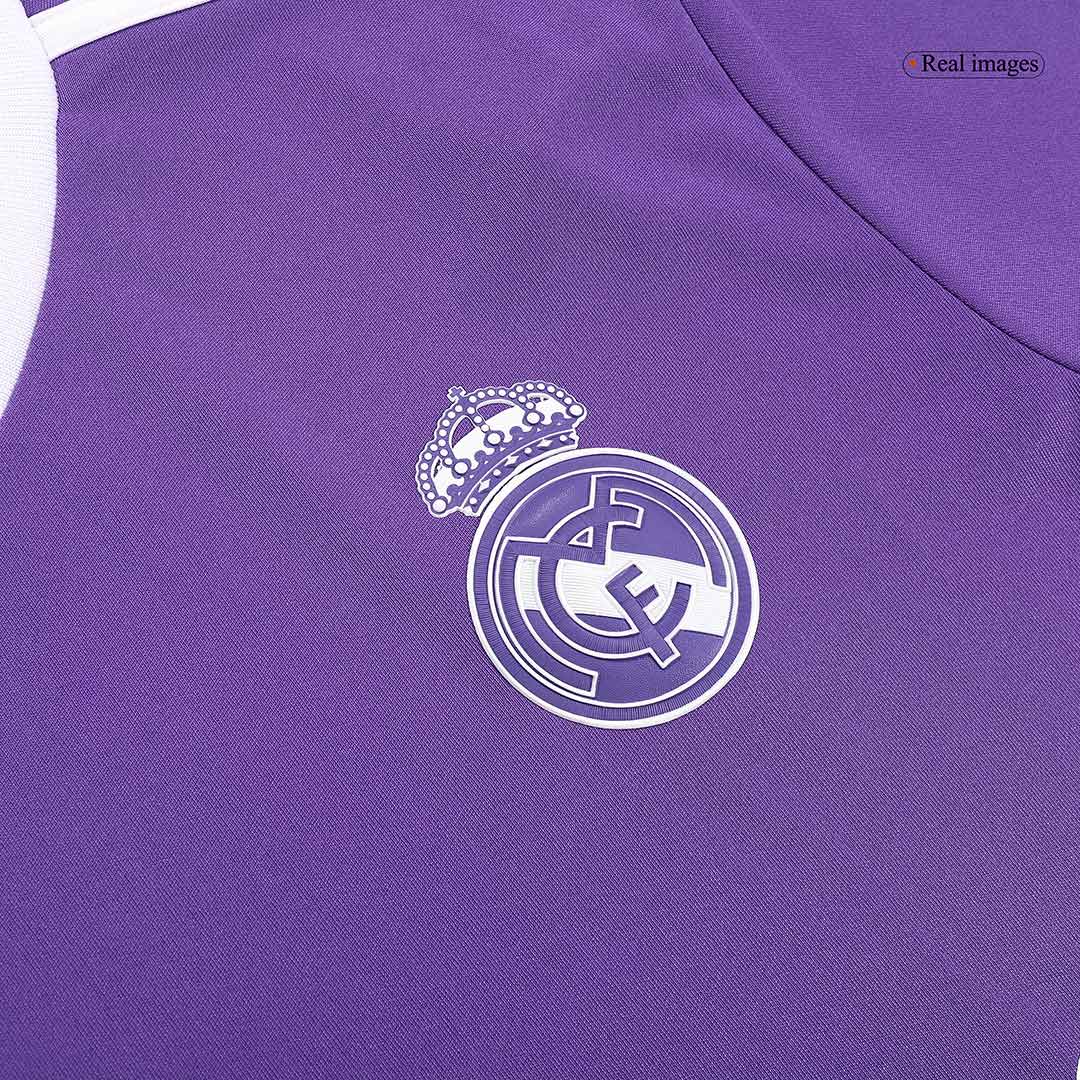 Retro MODRIĆ #19 Real Madrid Mens Away Soccer Jersey 2016/17 Purple