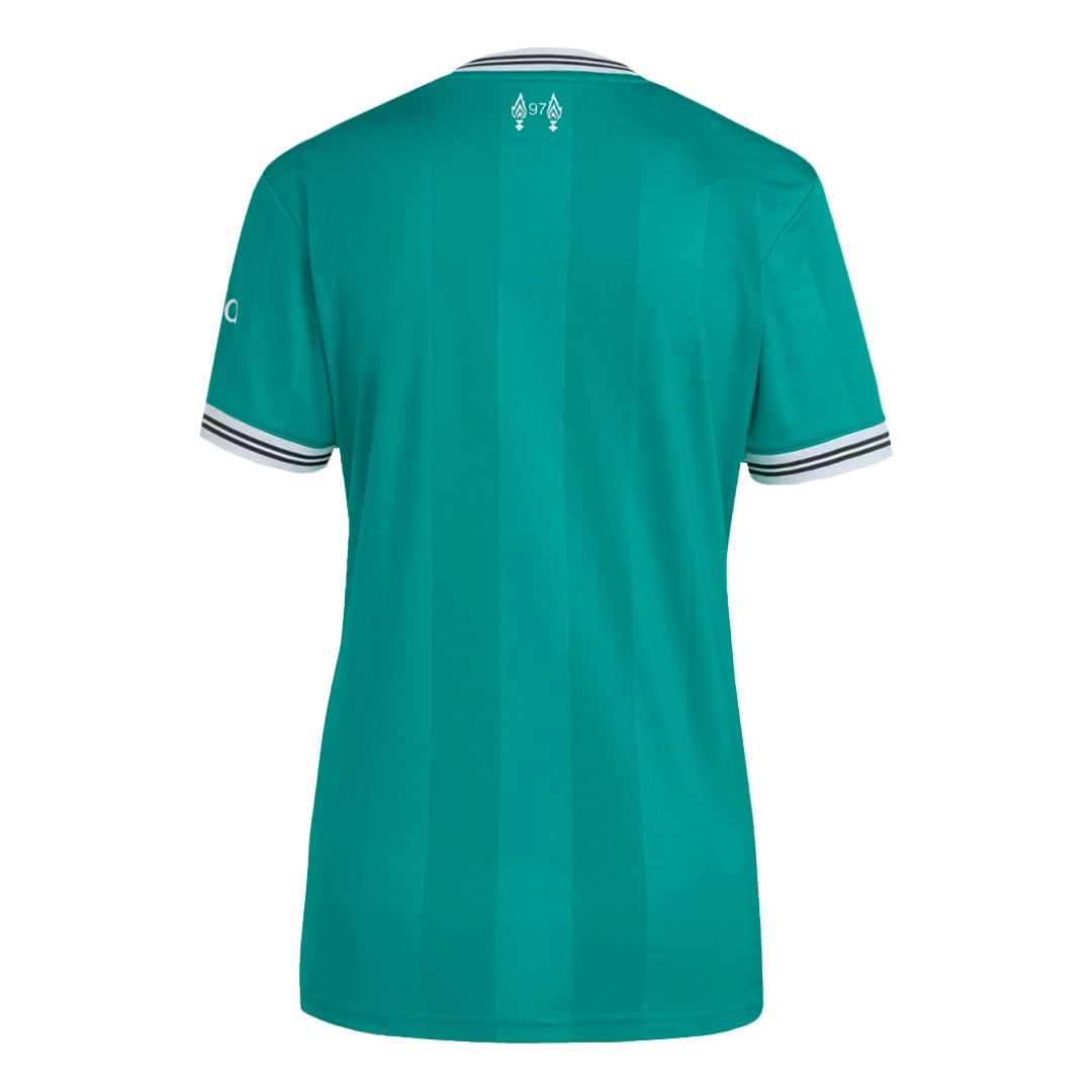 Liverpool Womens Third Away Soccer Jersey 2025/26 Green