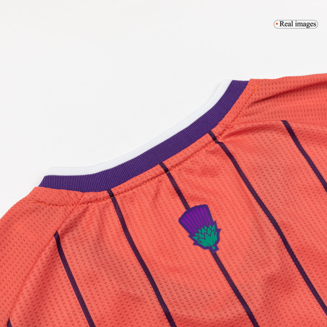 Scotland Mens Away Soccer Jersey World Cup 2026 Pink - Player Version