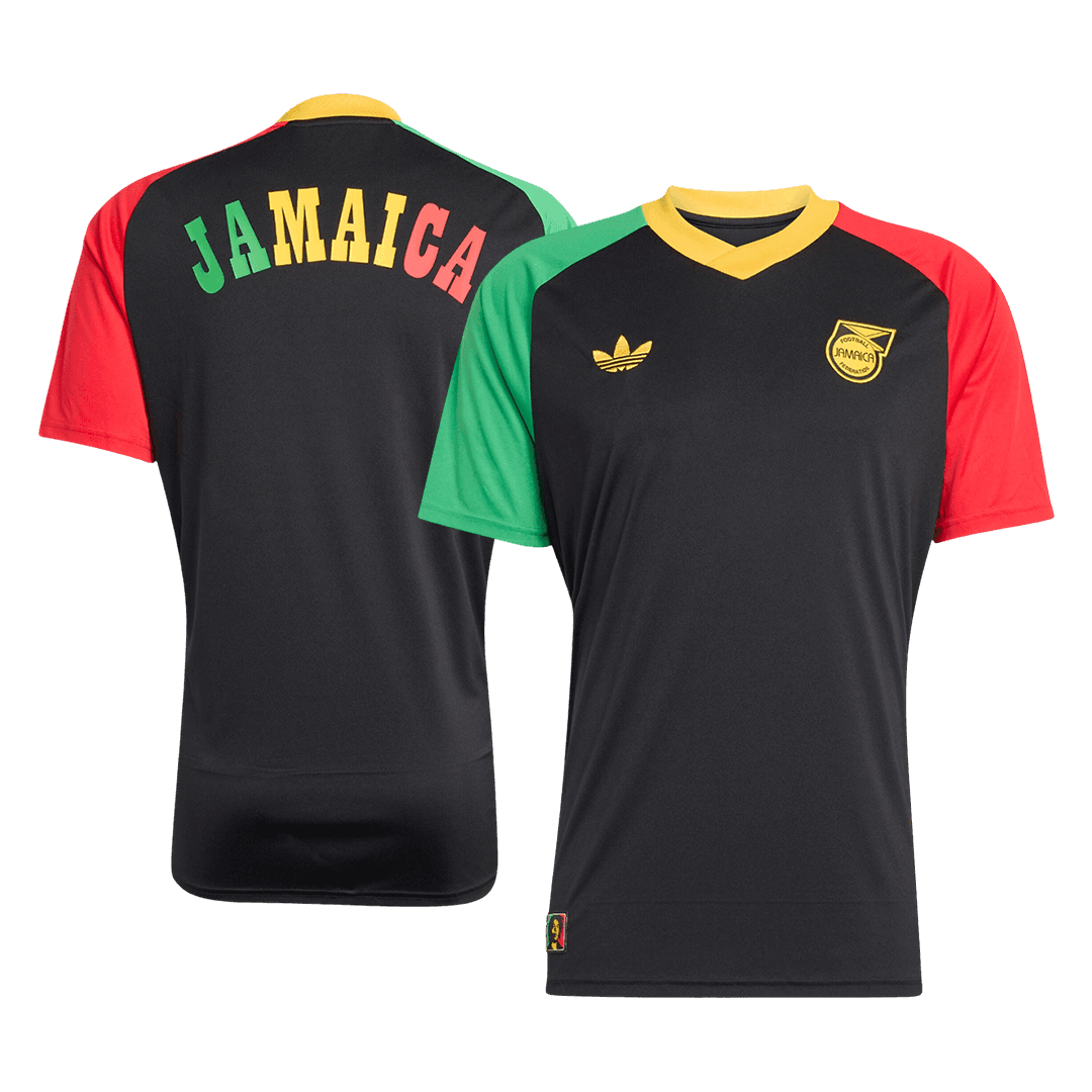 Jamaica Mens Pre-Match Soccer Jersey World Cup 2026 Black