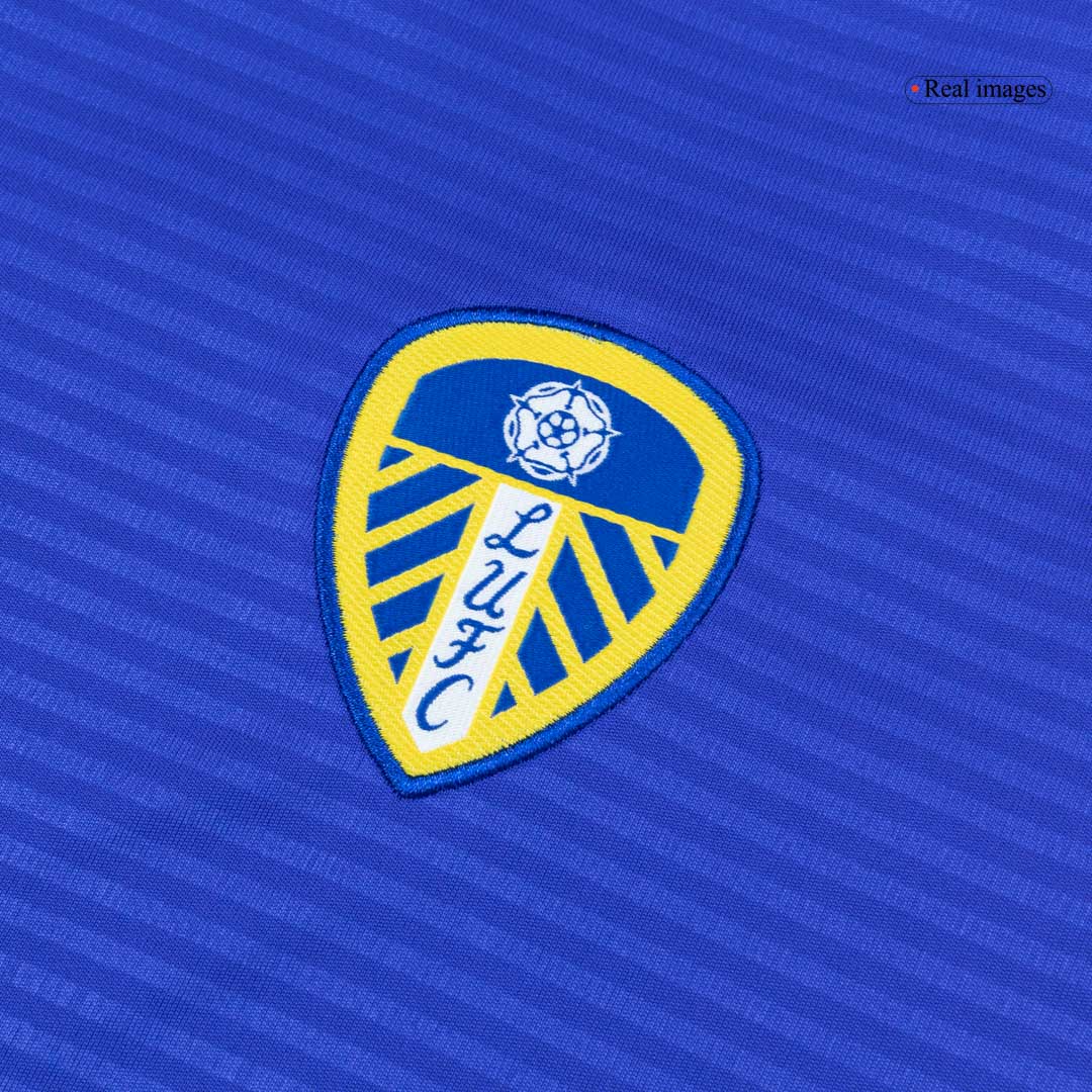 Leeds United Mens Away Soccer Jersey 2025/26 Blue
