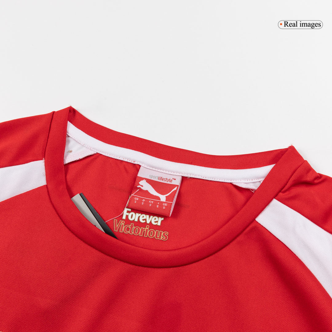 Retro Arsenal Mens Home Soccer Jersey 2014/15 Red