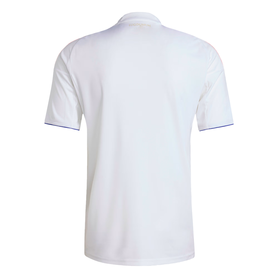 Olympique Lyonnais Mens Home Soccer Jersey 2025/26 White