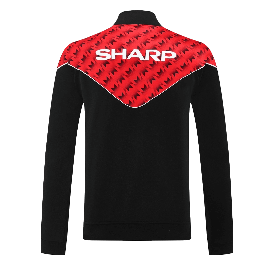 Manchester United Mens Training Jacket 2025/26 Red&Black