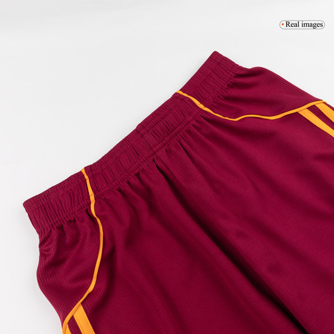 Roma Mens Home Soccer Shorts 2025/26 Red