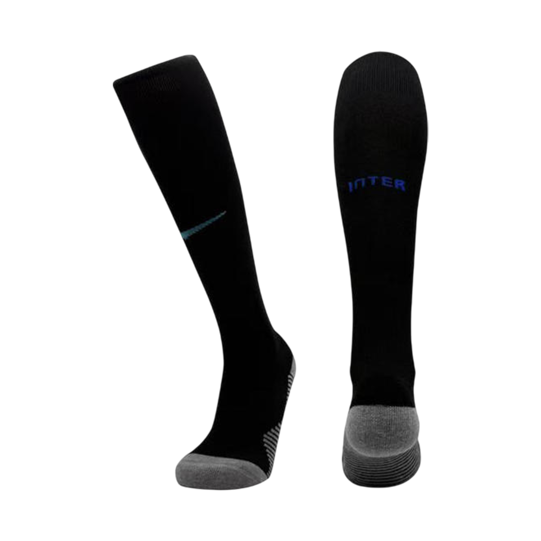 Inter Milan Kids Home Soccer Socks 2025/26 Black [PREMIUM]