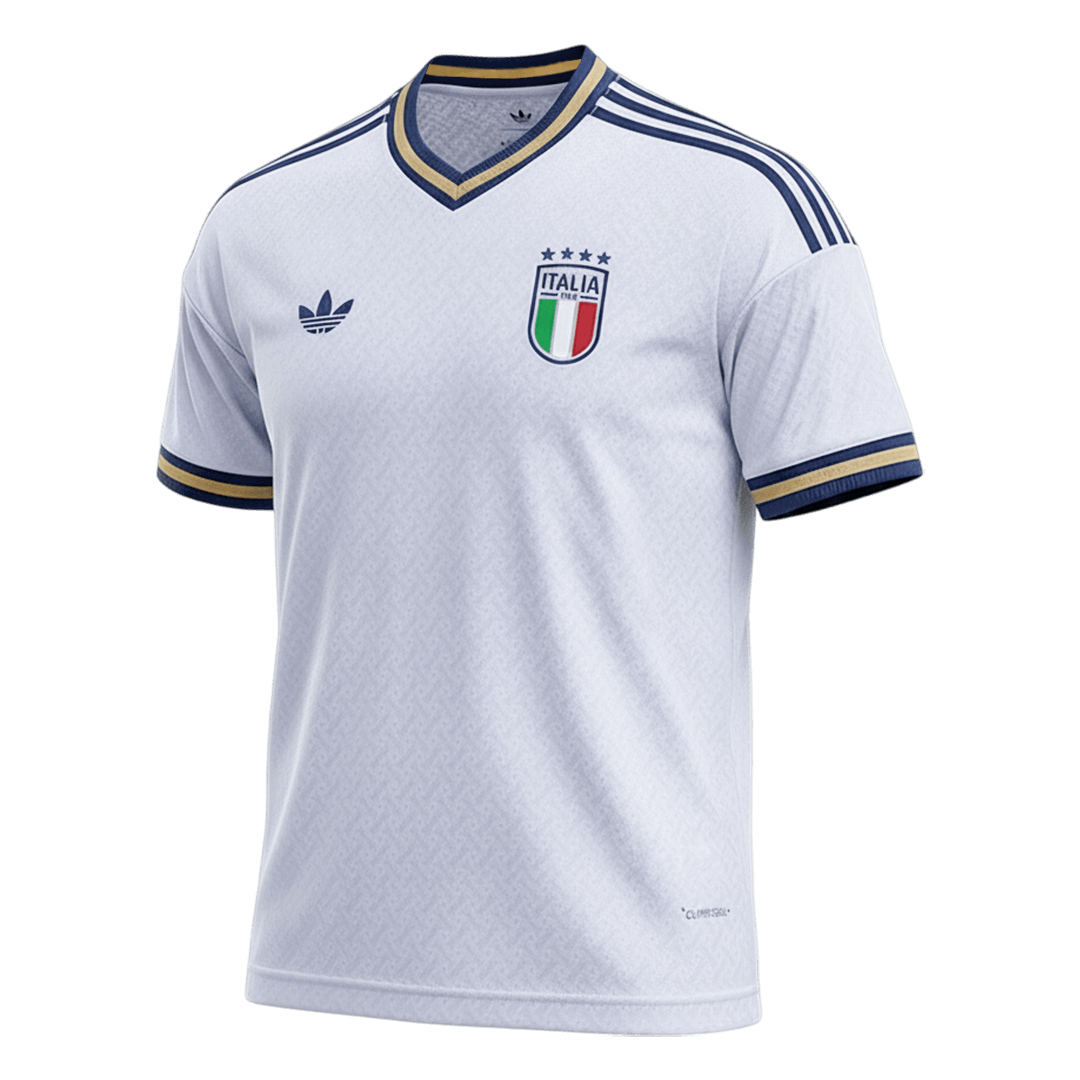 Italy Mens Away Soccer Jersey World Cup 2026 White