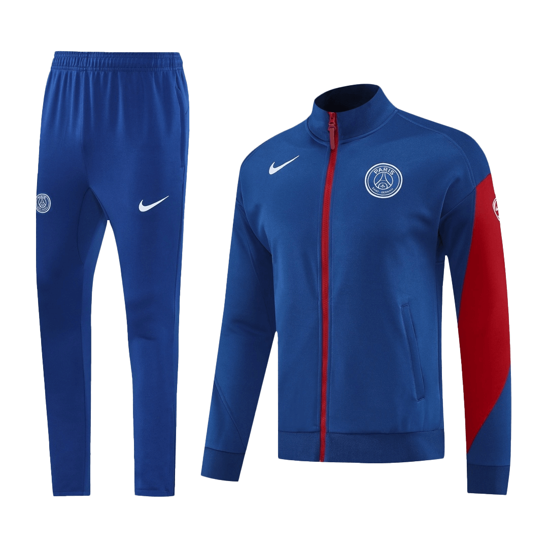 PSG Mens Training Tracksuit Kit 2025/26 Navy&Red