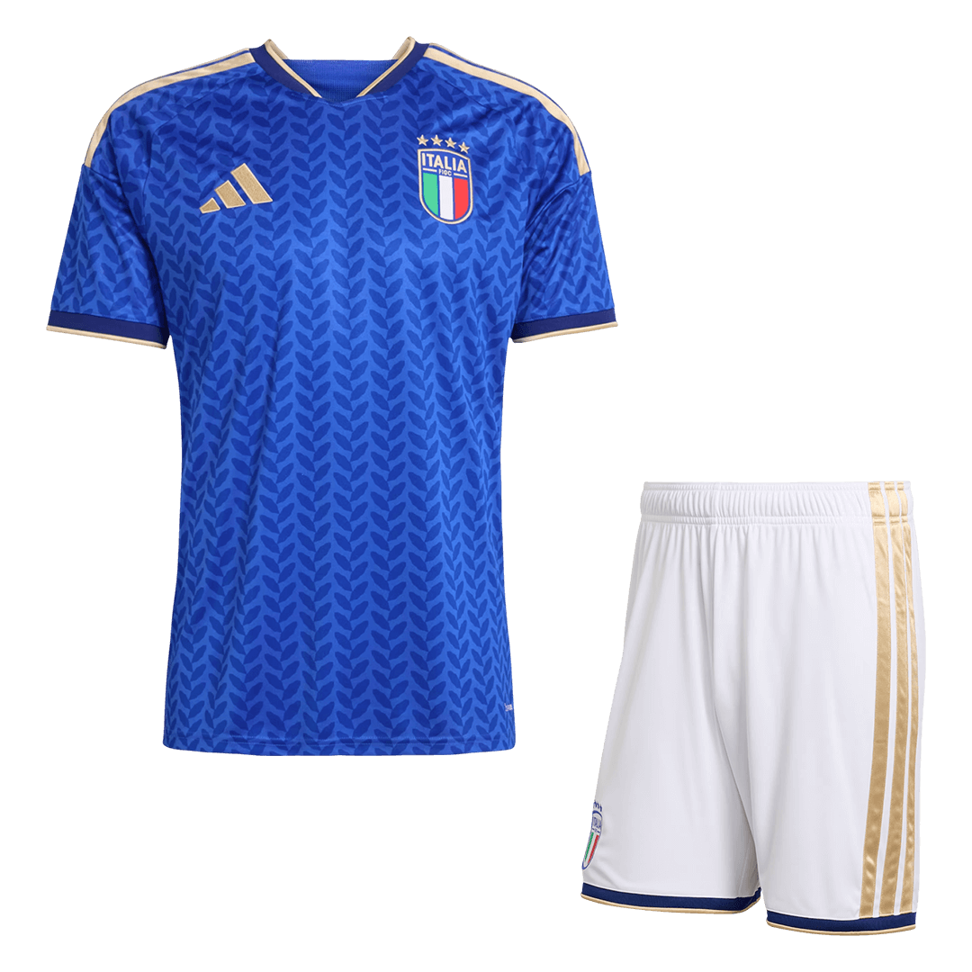 Italy Mens Home Soccer Kit World Cup 2026 Blue [PREMIUM]