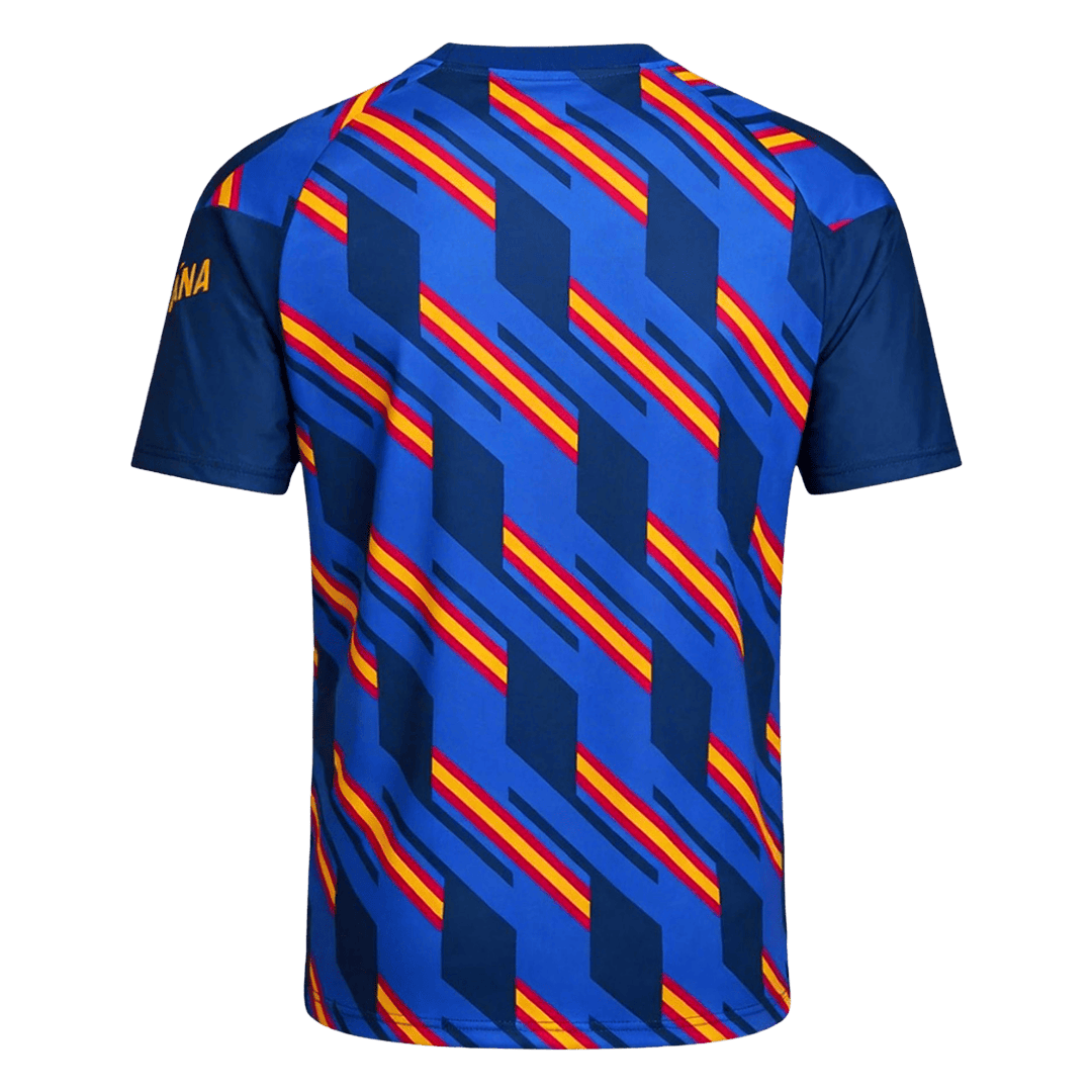 Spain Mens Pre-Match Soccer Jersey World Cup 2026 Navy